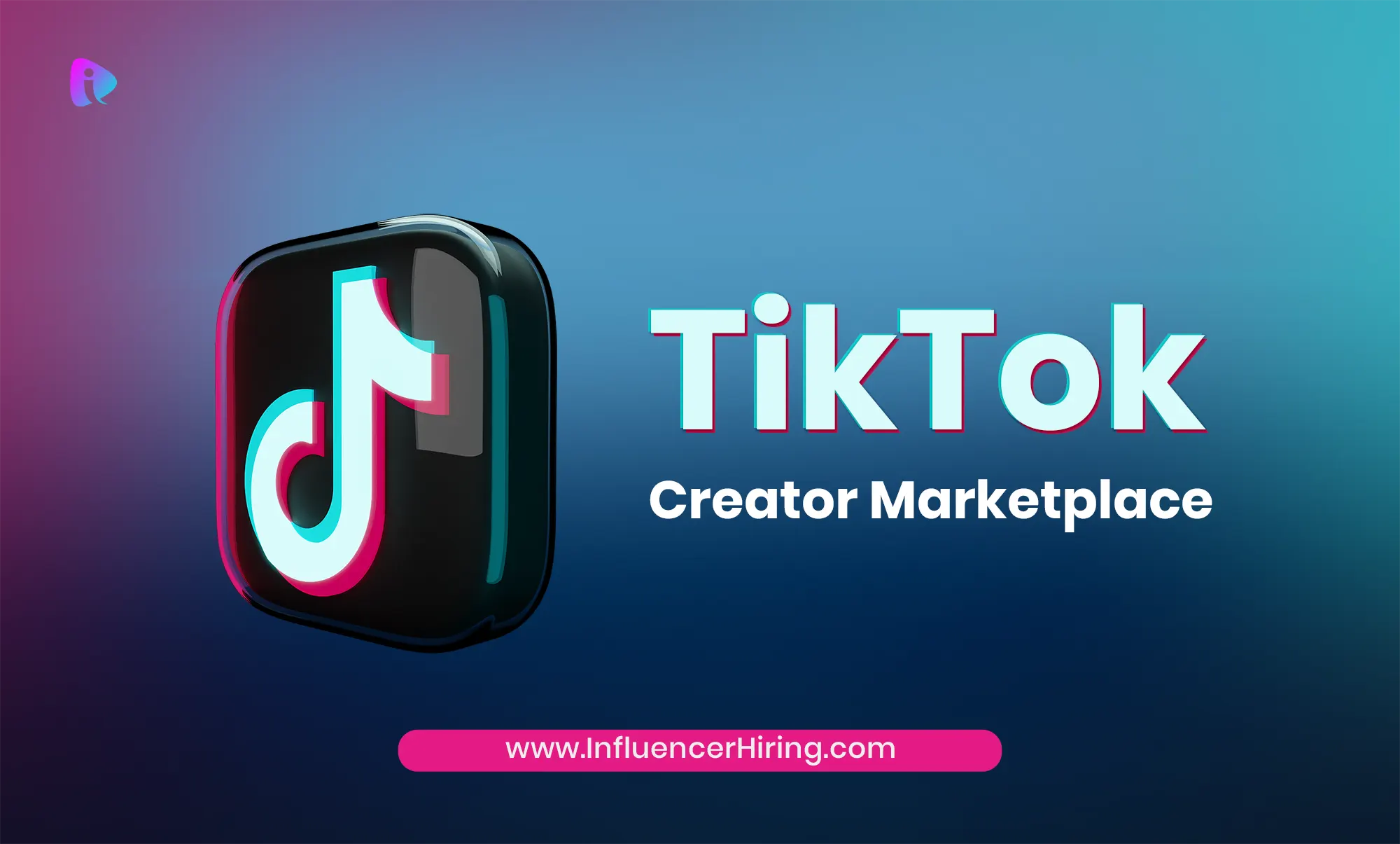 Screenshot of TikTok Creator Marketplace interface showcasing features